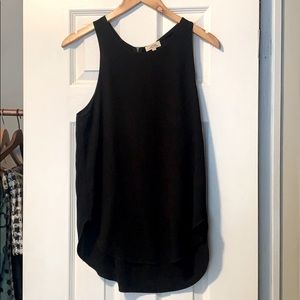 Aritzia/Wilfred Severes Racer Back Zip Tank ~ S